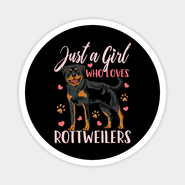 Rottweiler Magnet by KAWAIITEE